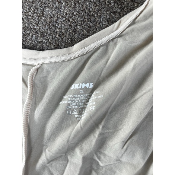 NWT Skims Fits Everybody Slip Dress Sand Size XL AP-SLP-0651 - Picture 6 of 7